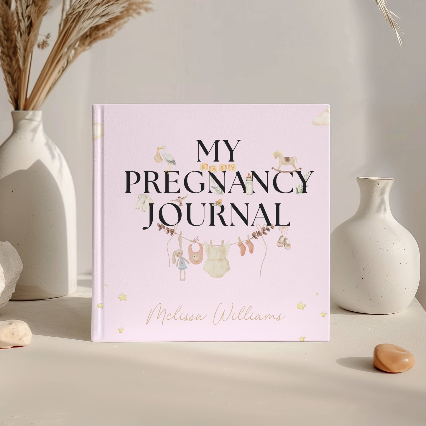 Personalized Pregnancy Journal - Baby Memory Book