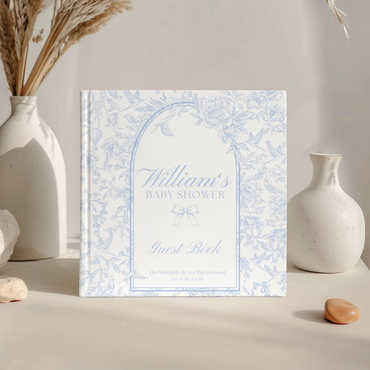 Personalized Baby Shower Guest Book - Baby Shower Gift