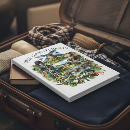 Personalized Scotland Travel Journal: Vacation Keepsake Notebook