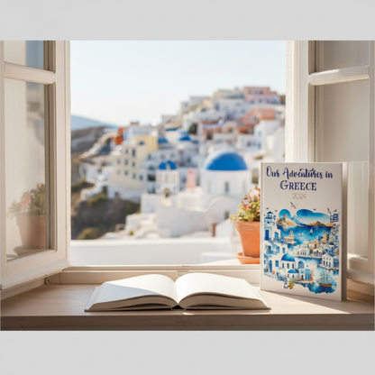 Personalized Greece Travel Journal: Greece Vacation Adventures Keepsake