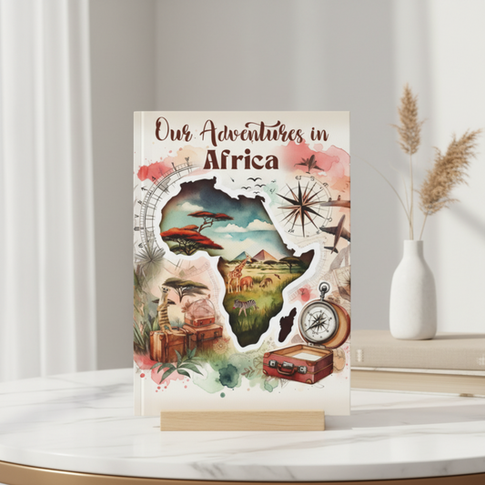 Personalized Africa Travel Journal: Safari Adventure Keepsake