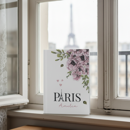 Personalized Paris Travel Journal: Paris Trip Gift