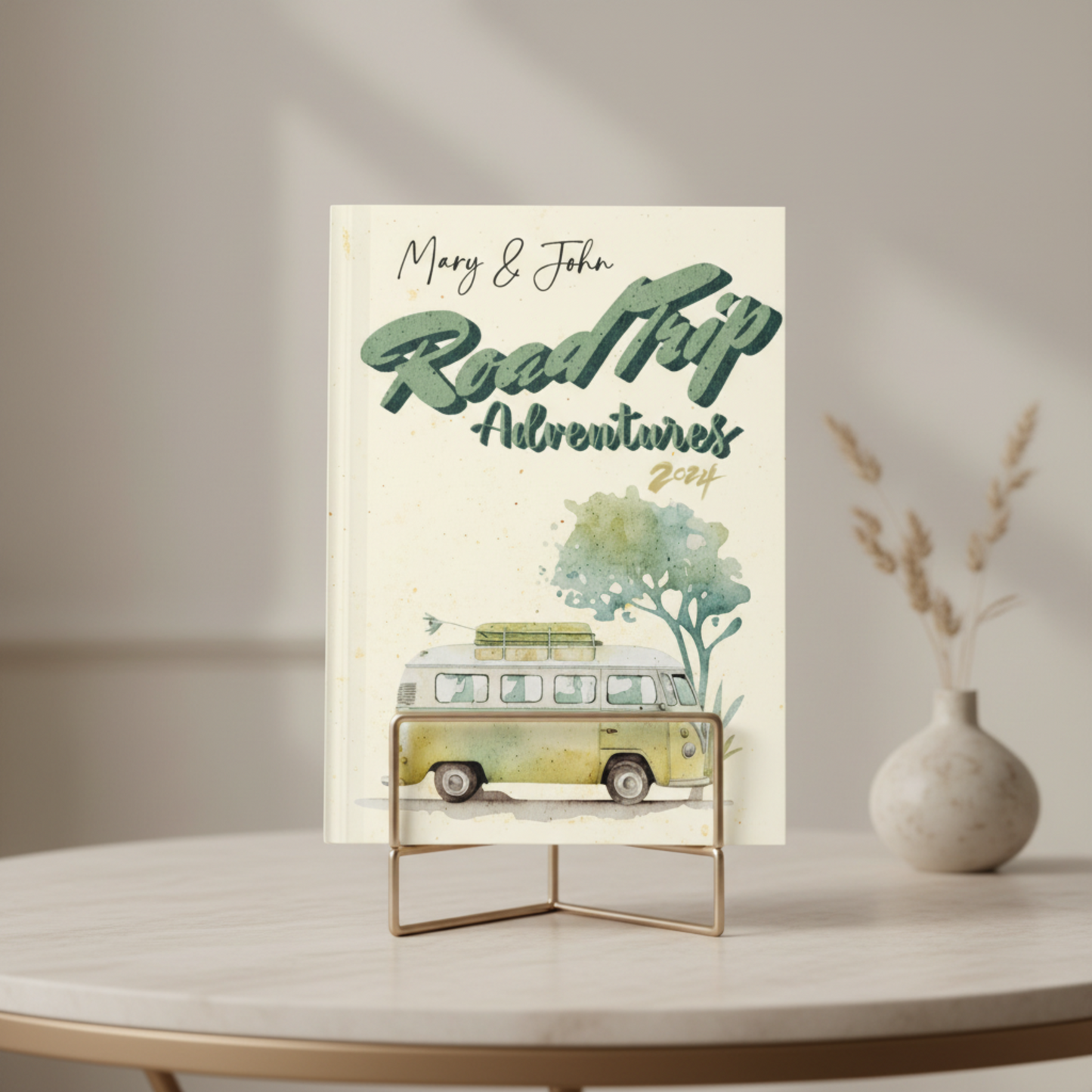 Personalized Road Trip Travel Journal: Adventure Keepsake Book