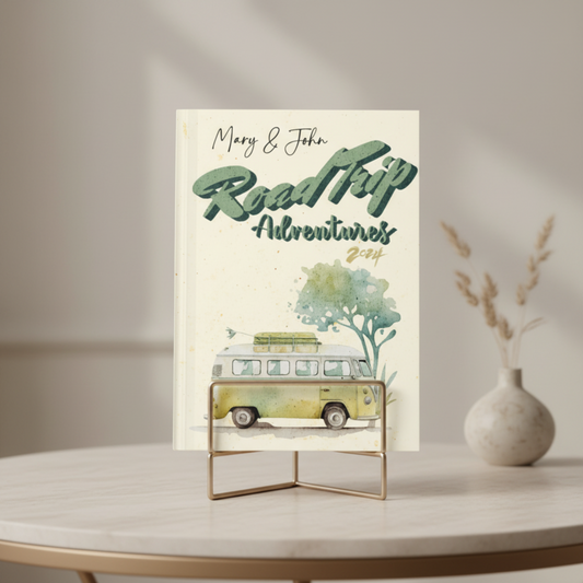 Personalized Road Trip Travel Journal: Adventure Keepsake Book