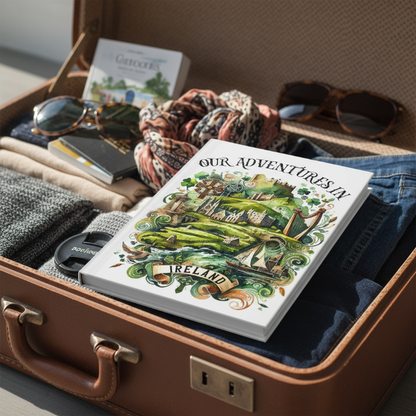 Personalized Ireland Travel Journal: Vacation Keepsake Notebook