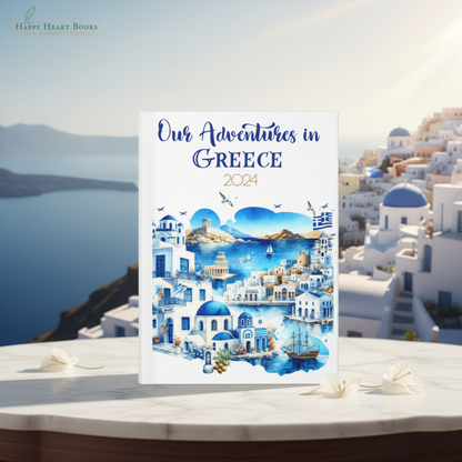 Personalized Greece Travel Journal: Greece Vacation Adventures Keepsake